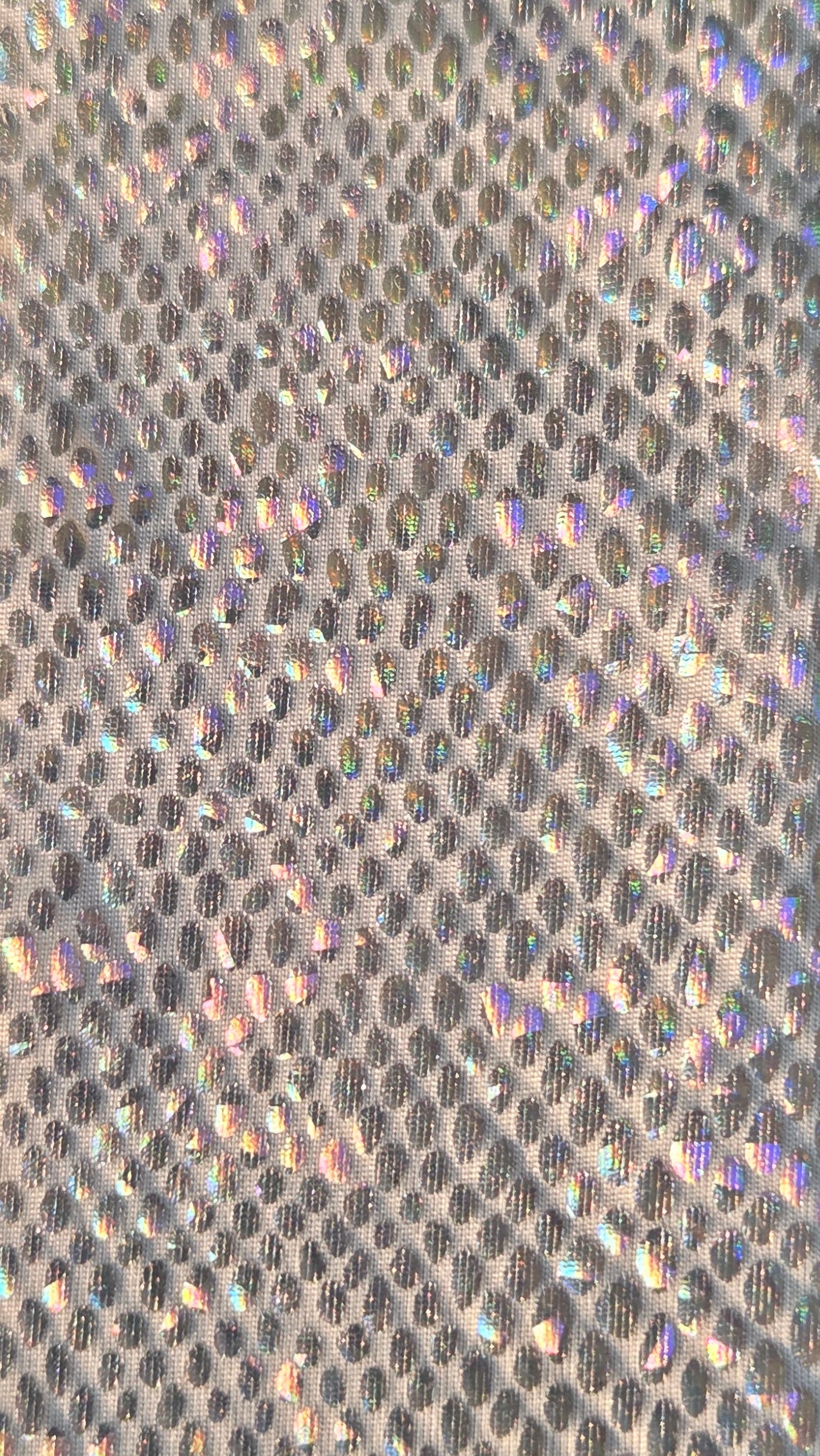 NEBULA High-Waisted Shorts - Pearlescent