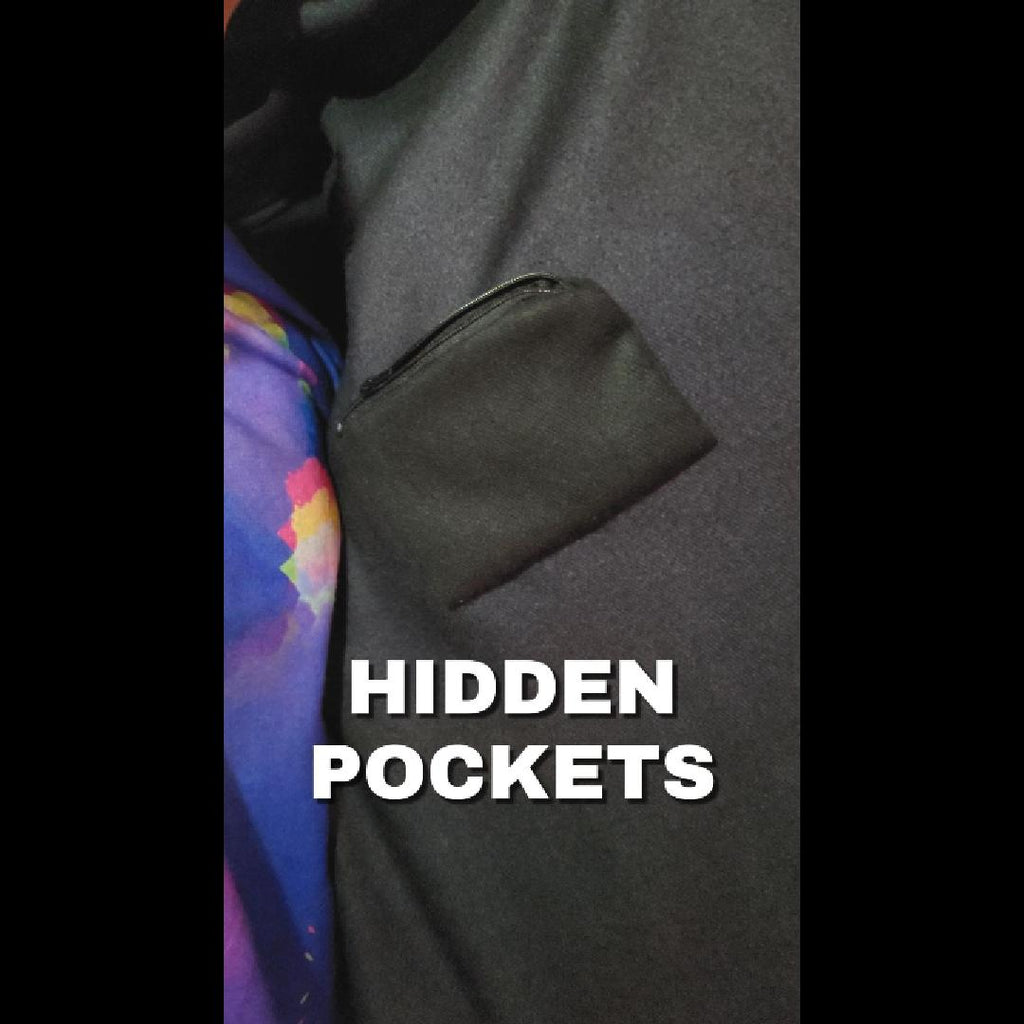 Video showing off the hidden pocket and how it functions with the zipper